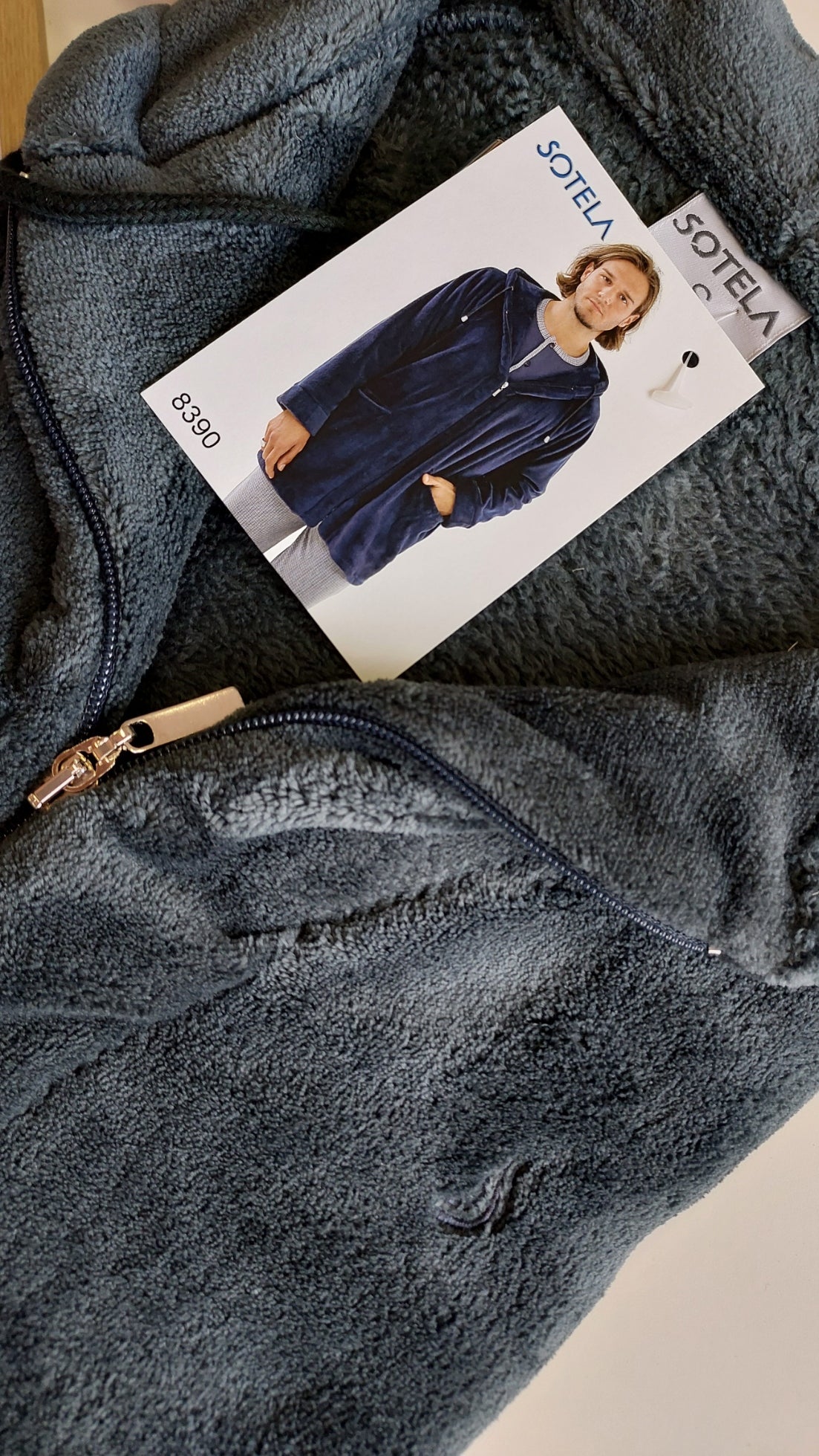 Robe casaco Homem liso