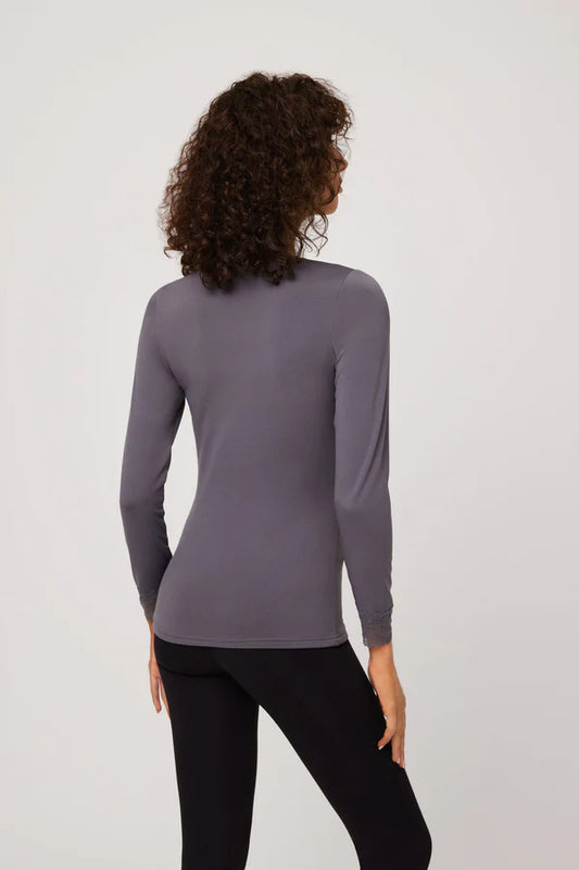 Ref. 70012 Camisola Térmica de manga comprida - Decote em V