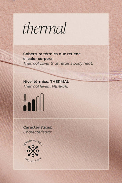 Camisola Térmica decote com renda quadrada ref.70005