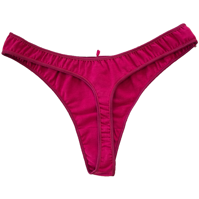 Modelo 852 - Cueca de Senhora FIO DENTAL em algodão  (SEM MARCAÇÃO)