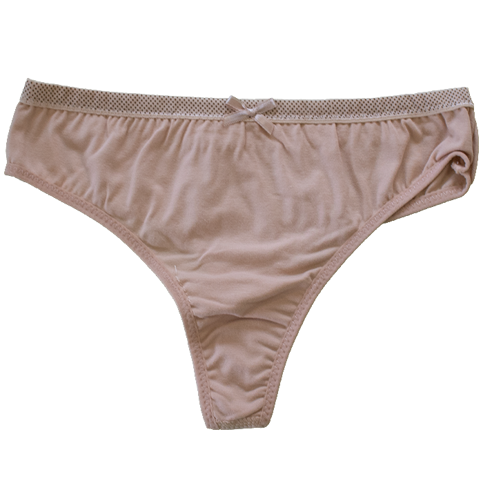 Modelo 801 alto - Cueca de Senhora FIO DENTAL em algodão