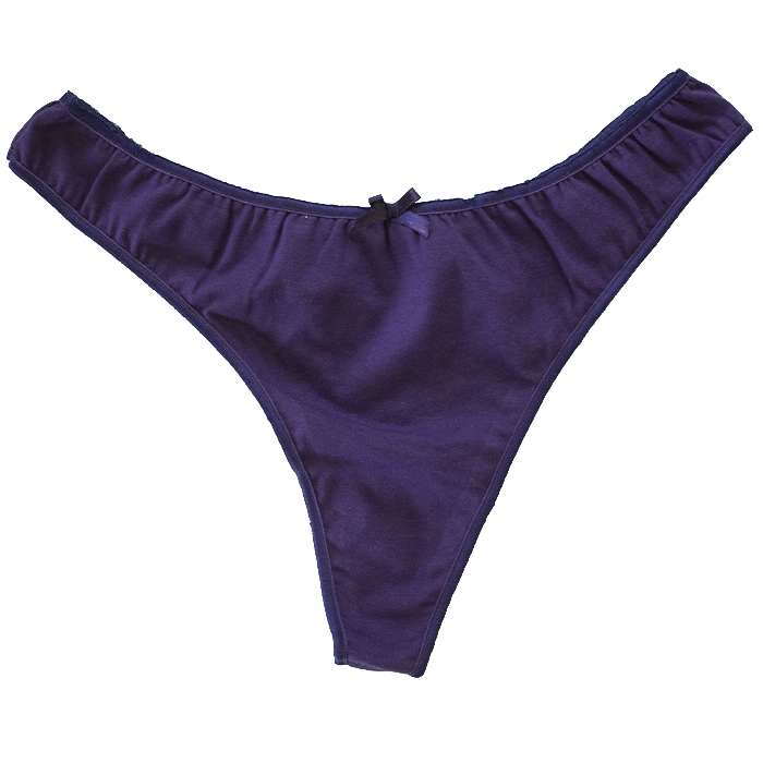 Modelo 852 - Cueca de Senhora FIO DENTAL em algodão  (SEM MARCAÇÃO)