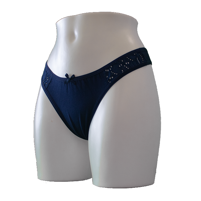 Modelo 801 renda - Cueca FIO DENTAL em algodão