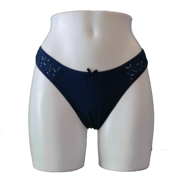 Modelo 801 renda - Cueca FIO DENTAL em algodão