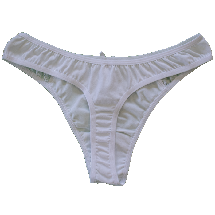 Modelo 801 renda - Cueca FIO DENTAL em algodão – A.L. Roupa Interior