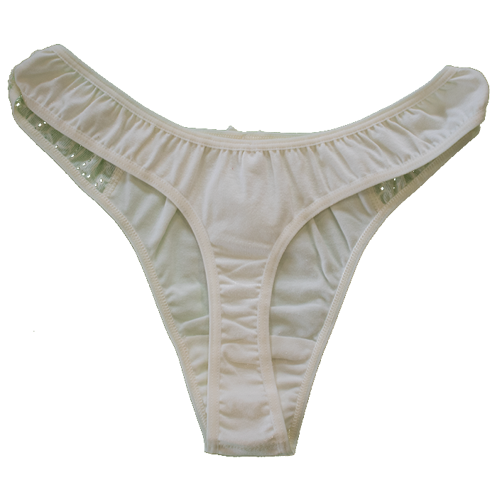 Modelo 801 renda - Cueca FIO DENTAL em algodão